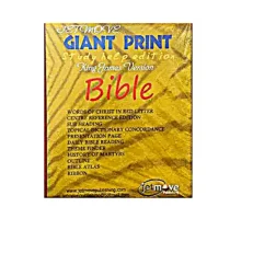 Jet Move Giant Print Bible - Leather Cover