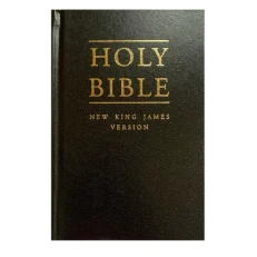 Hardcover NKJV Holy Bible - Black
