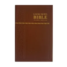 Goodnews Leather Bible- Brown Colour