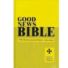 Good News Bible With Deuterocanonical Books- Large Sized - Yellow