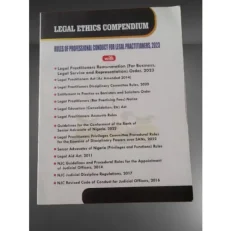Legal Ethics Compendium Rules Of Professional Conduct For Legal Practitioners, 2023