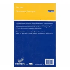 Quantitative Techniques by Terry Lucey